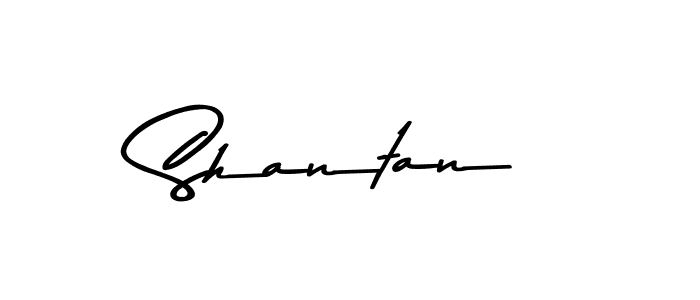 How to make Shantan signature? Asem Kandis PERSONAL USE is a professional autograph style. Create handwritten signature for Shantan name. Shantan signature style 9 images and pictures png