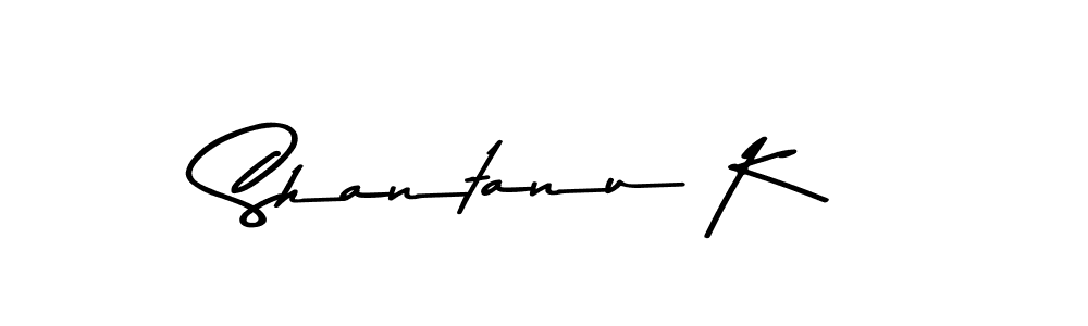 Asem Kandis PERSONAL USE is a professional signature style that is perfect for those who want to add a touch of class to their signature. It is also a great choice for those who want to make their signature more unique. Get Shantanu K name to fancy signature for free. Shantanu K signature style 9 images and pictures png