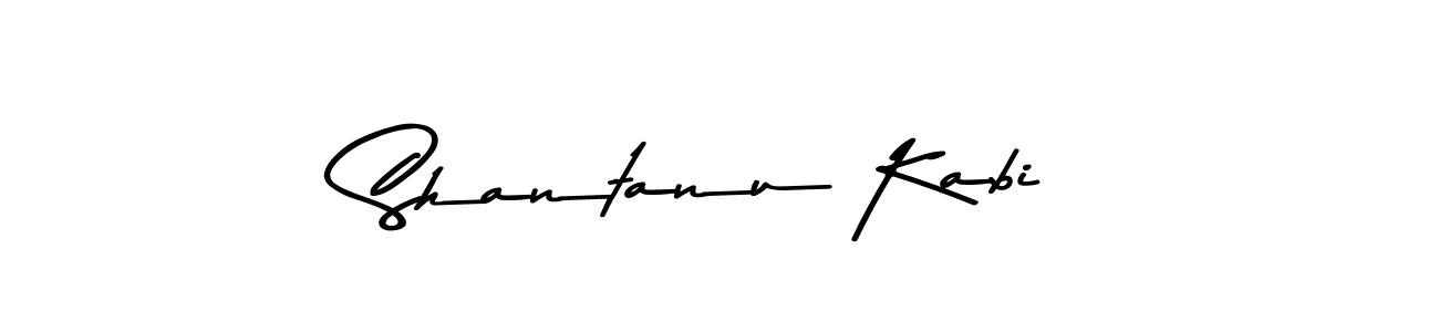 Make a beautiful signature design for name Shantanu Kabi. With this signature (Asem Kandis PERSONAL USE) style, you can create a handwritten signature for free. Shantanu Kabi signature style 9 images and pictures png