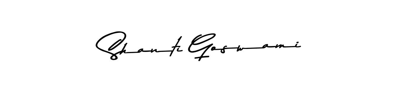 if you are searching for the best signature style for your name Shanti Goswami. so please give up your signature search. here we have designed multiple signature styles  using Asem Kandis PERSONAL USE. Shanti Goswami signature style 9 images and pictures png