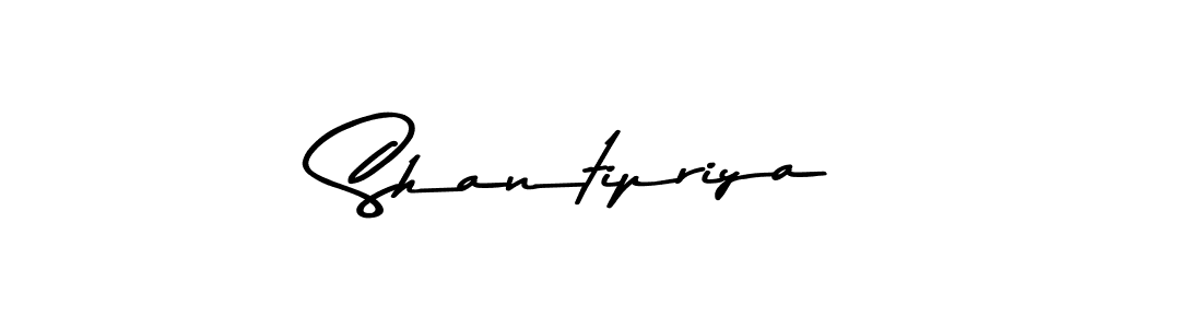 Create a beautiful signature design for name Shantipriya. With this signature (Asem Kandis PERSONAL USE) fonts, you can make a handwritten signature for free. Shantipriya signature style 9 images and pictures png