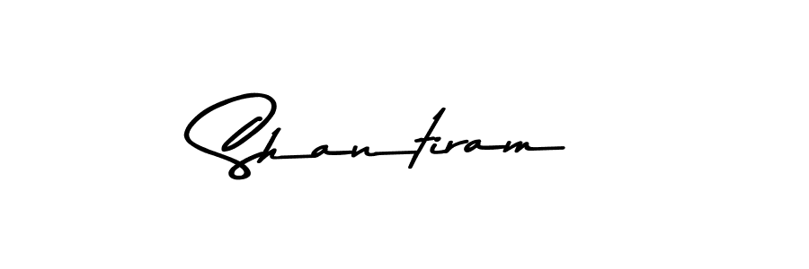 Design your own signature with our free online signature maker. With this signature software, you can create a handwritten (Asem Kandis PERSONAL USE) signature for name Shantiram. Shantiram signature style 9 images and pictures png