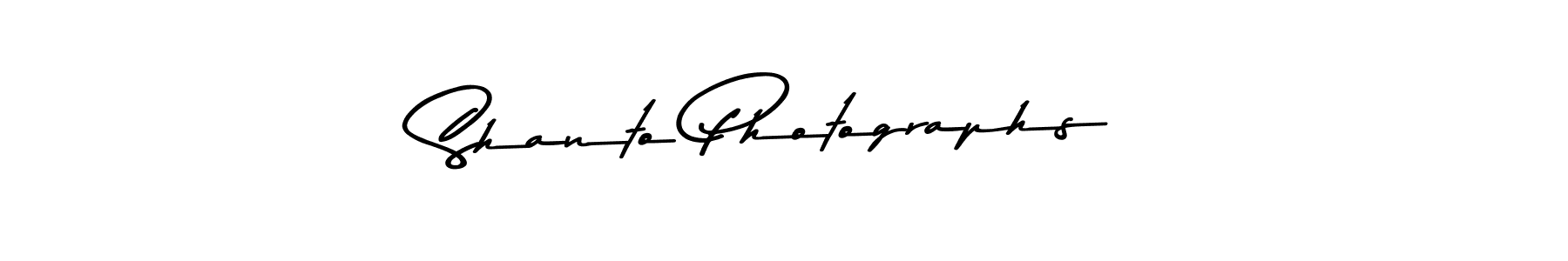 You should practise on your own different ways (Asem Kandis PERSONAL USE) to write your name (Shanto Photographs) in signature. don't let someone else do it for you. Shanto Photographs signature style 9 images and pictures png