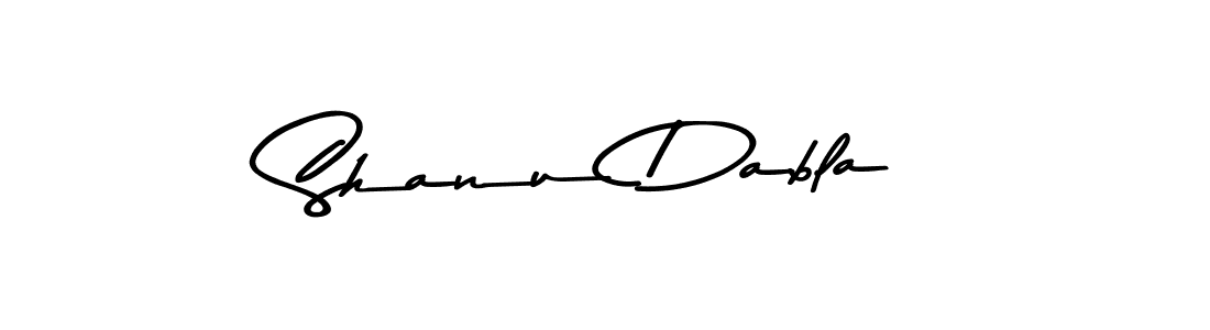 Shanu Dabla stylish signature style. Best Handwritten Sign (Asem Kandis PERSONAL USE) for my name. Handwritten Signature Collection Ideas for my name Shanu Dabla. Shanu Dabla signature style 9 images and pictures png