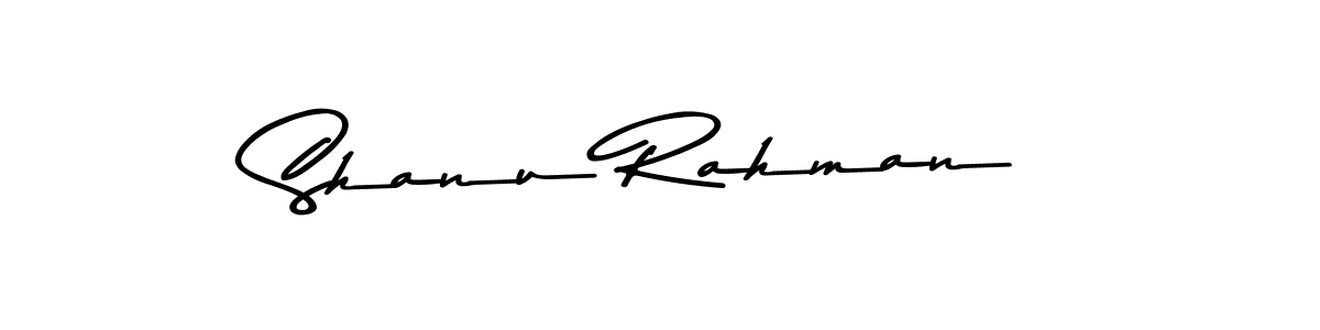 Create a beautiful signature design for name Shanu Rahman. With this signature (Asem Kandis PERSONAL USE) fonts, you can make a handwritten signature for free. Shanu Rahman signature style 9 images and pictures png