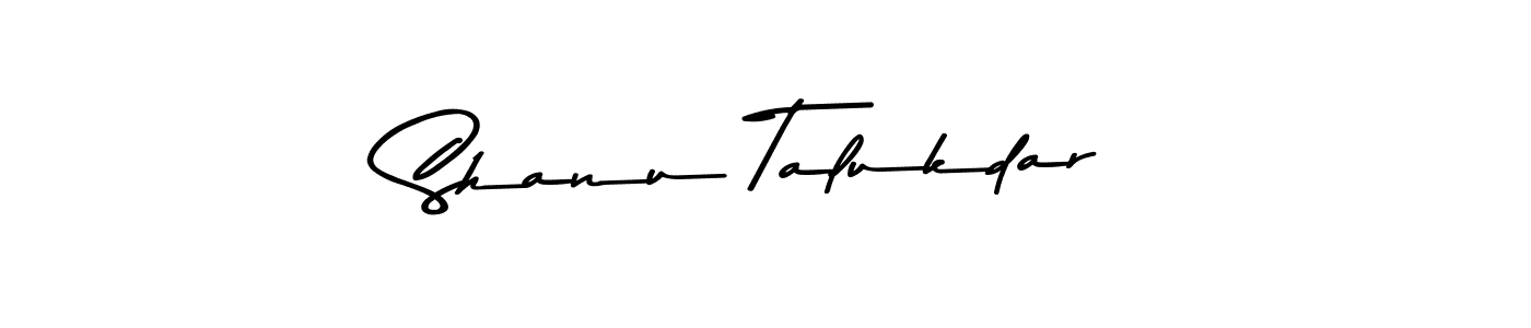 Make a beautiful signature design for name Shanu Talukdar. Use this online signature maker to create a handwritten signature for free. Shanu Talukdar signature style 9 images and pictures png