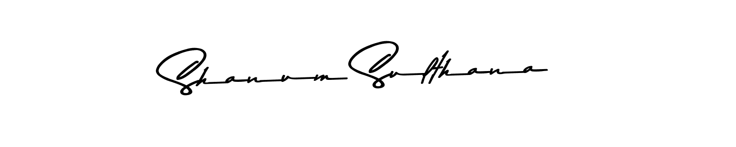 Create a beautiful signature design for name Shanum Sulthana. With this signature (Asem Kandis PERSONAL USE) fonts, you can make a handwritten signature for free. Shanum Sulthana signature style 9 images and pictures png