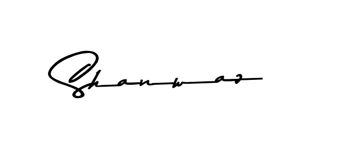 How to make Shanwaz name signature. Use Asem Kandis PERSONAL USE style for creating short signs online. This is the latest handwritten sign. Shanwaz signature style 9 images and pictures png