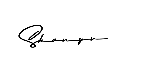 How to make Shanyu name signature. Use Asem Kandis PERSONAL USE style for creating short signs online. This is the latest handwritten sign. Shanyu signature style 9 images and pictures png