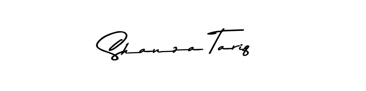 Also You can easily find your signature by using the search form. We will create Shanza Tariq name handwritten signature images for you free of cost using Asem Kandis PERSONAL USE sign style. Shanza Tariq signature style 9 images and pictures png