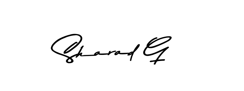 Make a beautiful signature design for name Sharad G. Use this online signature maker to create a handwritten signature for free. Sharad G signature style 9 images and pictures png