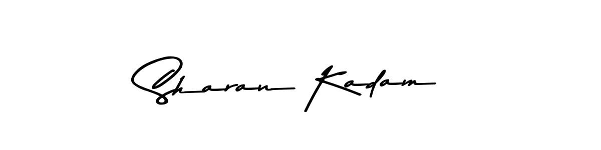 Sharan Kadam stylish signature style. Best Handwritten Sign (Asem Kandis PERSONAL USE) for my name. Handwritten Signature Collection Ideas for my name Sharan Kadam. Sharan Kadam signature style 9 images and pictures png