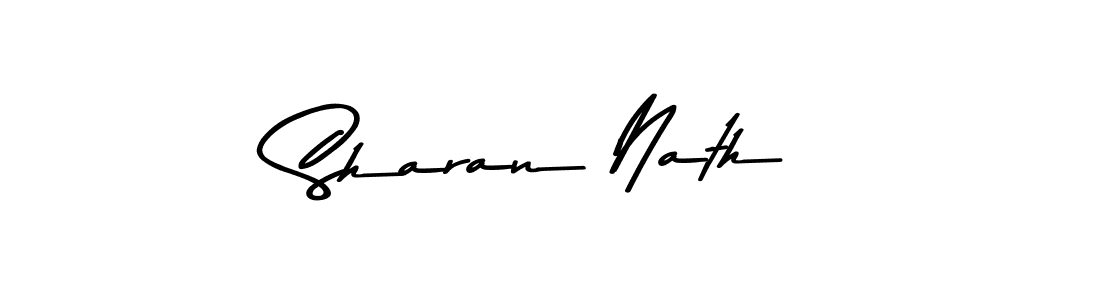 Use a signature maker to create a handwritten signature online. With this signature software, you can design (Asem Kandis PERSONAL USE) your own signature for name Sharan Nath. Sharan Nath signature style 9 images and pictures png