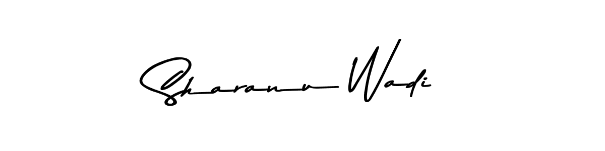 Here are the top 10 professional signature styles for the name Sharanu Wadi. These are the best autograph styles you can use for your name. Sharanu Wadi signature style 9 images and pictures png