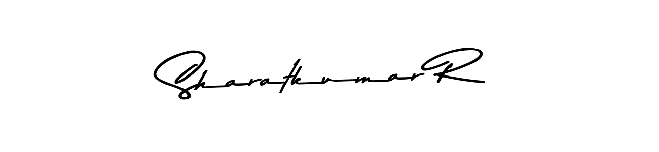 Design your own signature with our free online signature maker. With this signature software, you can create a handwritten (Asem Kandis PERSONAL USE) signature for name Sharatkumar R. Sharatkumar R signature style 9 images and pictures png