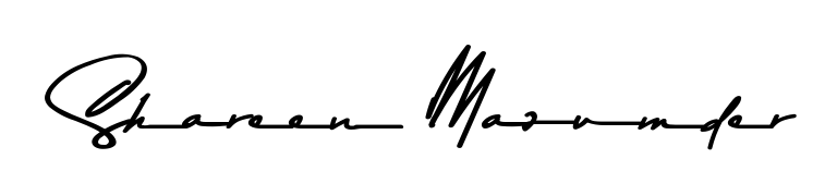 Shareen Mazumder stylish signature style. Best Handwritten Sign (Asem Kandis PERSONAL USE) for my name. Handwritten Signature Collection Ideas for my name Shareen Mazumder. Shareen Mazumder signature style 9 images and pictures png
