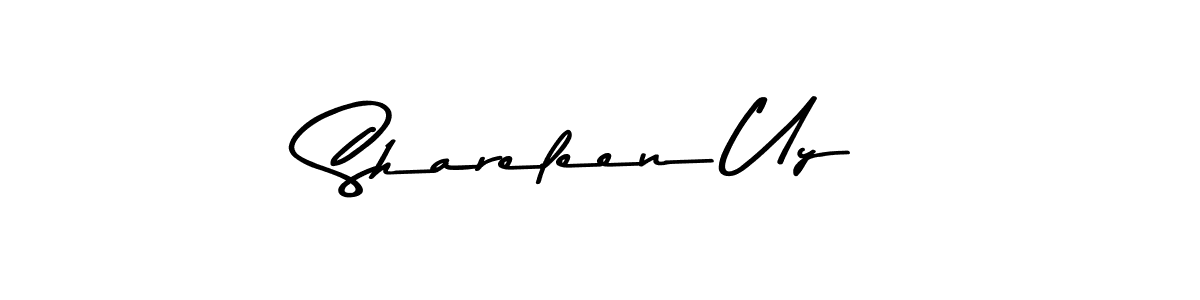This is the best signature style for the Shareleen Uy name. Also you like these signature font (Asem Kandis PERSONAL USE). Mix name signature. Shareleen Uy signature style 9 images and pictures png