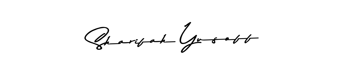You can use this online signature creator to create a handwritten signature for the name Sharifah Yusoff. This is the best online autograph maker. Sharifah Yusoff signature style 9 images and pictures png