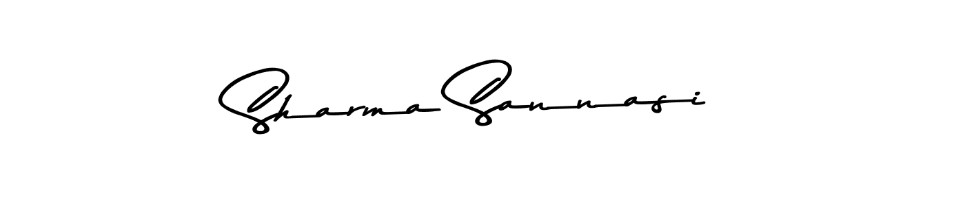 Similarly Asem Kandis PERSONAL USE is the best handwritten signature design. Signature creator online .You can use it as an online autograph creator for name Sharma Sannasi. Sharma Sannasi signature style 9 images and pictures png