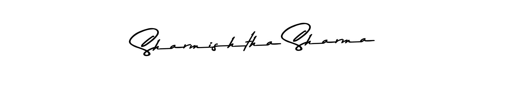Also You can easily find your signature by using the search form. We will create Sharmishtha Sharma name handwritten signature images for you free of cost using Asem Kandis PERSONAL USE sign style. Sharmishtha Sharma signature style 9 images and pictures png