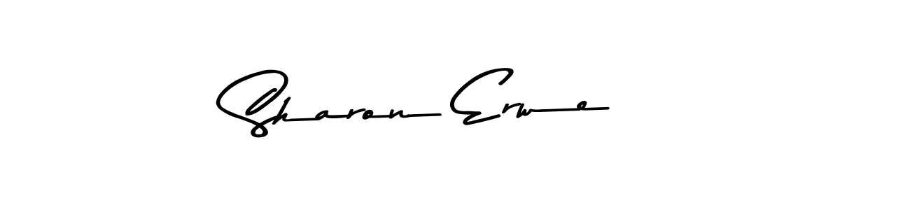 This is the best signature style for the Sharon Erweë name. Also you like these signature font (Asem Kandis PERSONAL USE). Mix name signature. Sharon Erweë signature style 9 images and pictures png