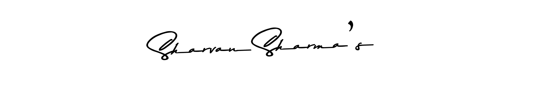 Also we have Sharvan Sharma’s name is the best signature style. Create professional handwritten signature collection using Asem Kandis PERSONAL USE autograph style. Sharvan Sharma’s signature style 9 images and pictures png