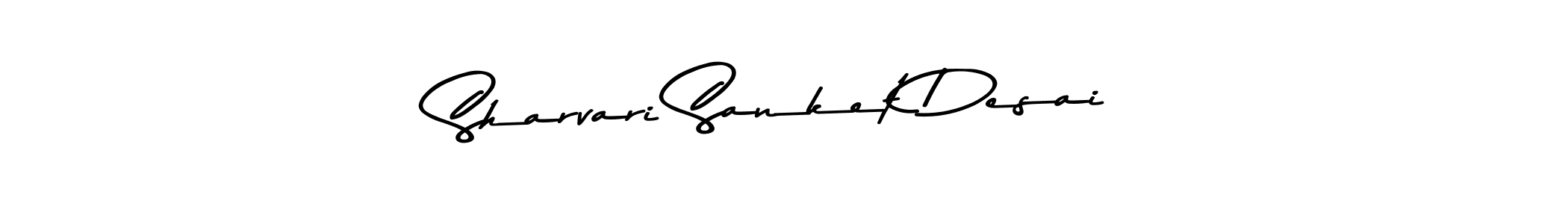 The best way (Asem Kandis PERSONAL USE) to make a short signature is to pick only two or three words in your name. The name Sharvari Sanket Desai include a total of six letters. For converting this name. Sharvari Sanket Desai signature style 9 images and pictures png