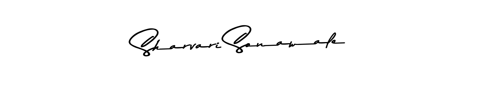 Asem Kandis PERSONAL USE is a professional signature style that is perfect for those who want to add a touch of class to their signature. It is also a great choice for those who want to make their signature more unique. Get Sharvari Sonawale name to fancy signature for free. Sharvari Sonawale signature style 9 images and pictures png