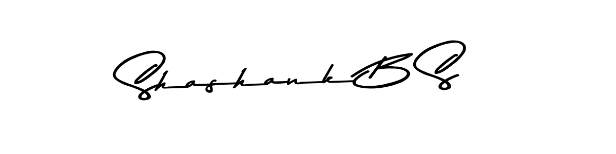 Make a beautiful signature design for name Shashank B S. Use this online signature maker to create a handwritten signature for free. Shashank B S signature style 9 images and pictures png