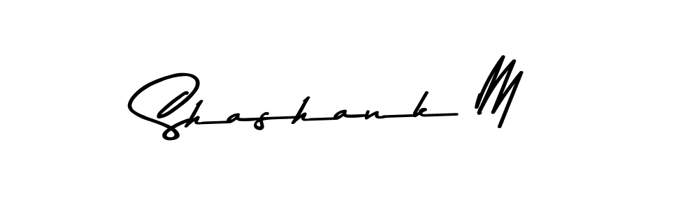 Also You can easily find your signature by using the search form. We will create Shashank M name handwritten signature images for you free of cost using Asem Kandis PERSONAL USE sign style. Shashank M signature style 9 images and pictures png