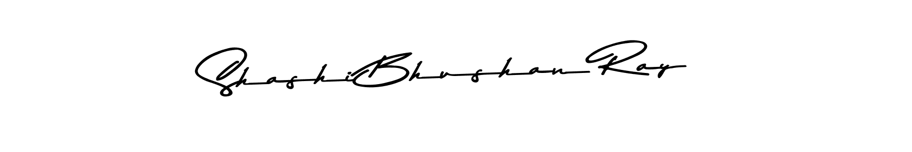 Create a beautiful signature design for name Shashi Bhushan Ray. With this signature (Asem Kandis PERSONAL USE) fonts, you can make a handwritten signature for free. Shashi Bhushan Ray signature style 9 images and pictures png
