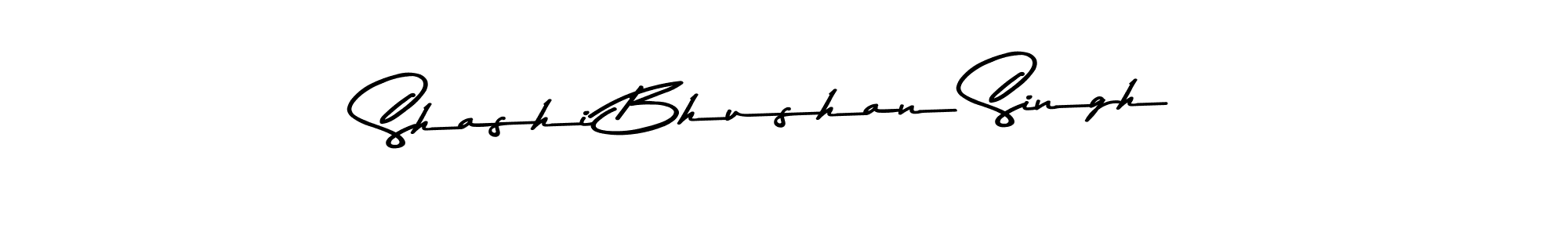 This is the best signature style for the Shashi Bhushan Singh name. Also you like these signature font (Asem Kandis PERSONAL USE). Mix name signature. Shashi Bhushan Singh signature style 9 images and pictures png