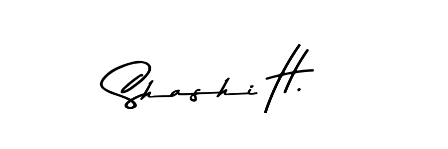 You can use this online signature creator to create a handwritten signature for the name Shashi H.. This is the best online autograph maker. Shashi H. signature style 9 images and pictures png