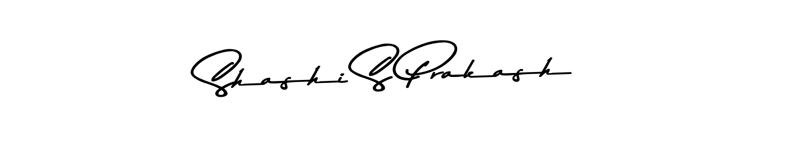 This is the best signature style for the Shashi S Prakash name. Also you like these signature font (Asem Kandis PERSONAL USE). Mix name signature. Shashi S Prakash signature style 9 images and pictures png
