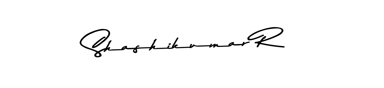 Make a beautiful signature design for name Shashikumar R. With this signature (Asem Kandis PERSONAL USE) style, you can create a handwritten signature for free. Shashikumar R signature style 9 images and pictures png