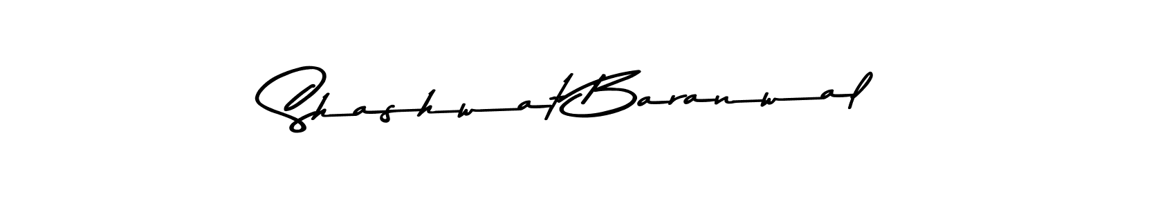 Shashwat Baranwal stylish signature style. Best Handwritten Sign (Asem Kandis PERSONAL USE) for my name. Handwritten Signature Collection Ideas for my name Shashwat Baranwal. Shashwat Baranwal signature style 9 images and pictures png