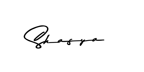 Make a beautiful signature design for name Shasya. Use this online signature maker to create a handwritten signature for free. Shasya signature style 9 images and pictures png