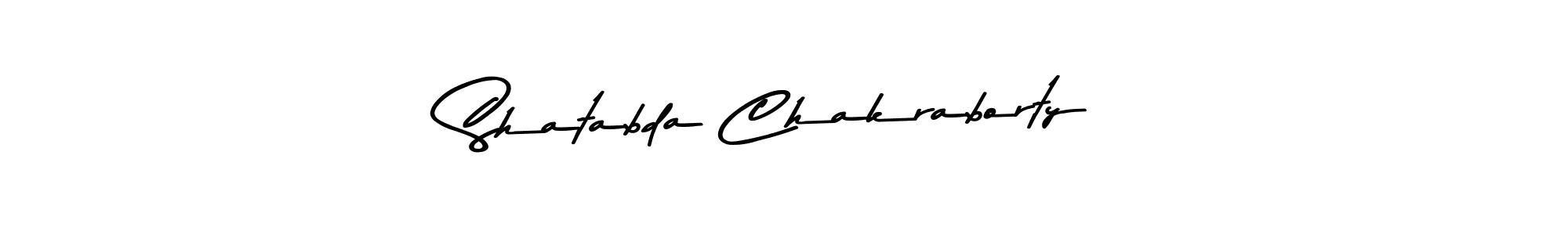 How to make Shatabda Chakraborty signature? Asem Kandis PERSONAL USE is a professional autograph style. Create handwritten signature for Shatabda Chakraborty name. Shatabda Chakraborty signature style 9 images and pictures png