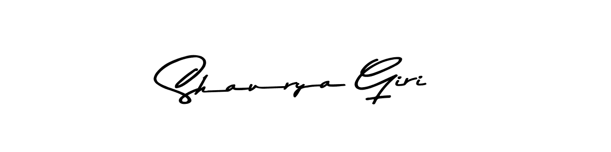 Shaurya Giri stylish signature style. Best Handwritten Sign (Asem Kandis PERSONAL USE) for my name. Handwritten Signature Collection Ideas for my name Shaurya Giri. Shaurya Giri signature style 9 images and pictures png