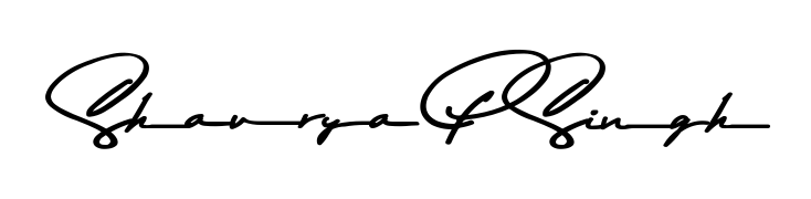 Transform the name Shaurya P Singh into a signature masterpiece using Asem Kandis PERSONAL USE font. Ideal for photographers, artists, and creators looking for watermarks. Shaurya P Singh signature style 9 images and pictures png