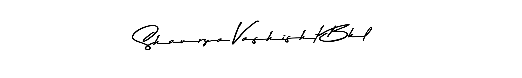 Create a beautiful signature design for name Shaurya Vashisht Bkl. With this signature (Asem Kandis PERSONAL USE) fonts, you can make a handwritten signature for free. Shaurya Vashisht Bkl signature style 9 images and pictures png