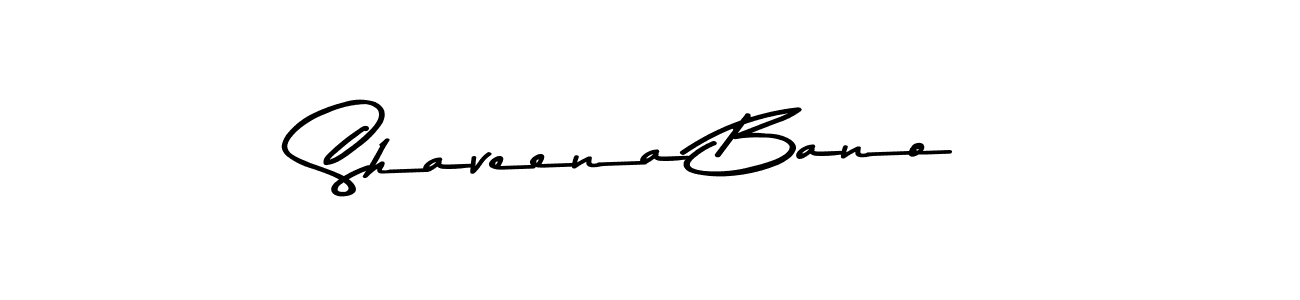 Design your own signature with our free online signature maker. With this signature software, you can create a handwritten (Asem Kandis PERSONAL USE) signature for name Shaveena Bano. Shaveena Bano signature style 9 images and pictures png