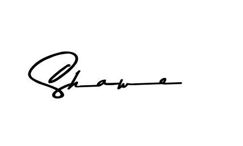 Create a beautiful signature design for name Shawe. With this signature (Asem Kandis PERSONAL USE) fonts, you can make a handwritten signature for free. Shawe signature style 9 images and pictures png