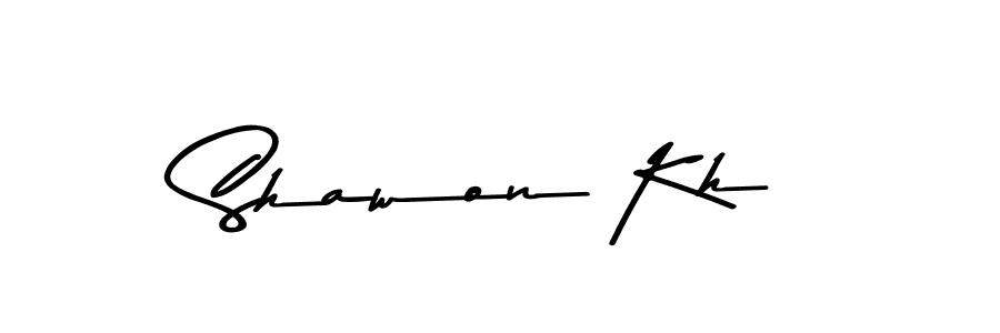 Shawon Kh stylish signature style. Best Handwritten Sign (Asem Kandis PERSONAL USE) for my name. Handwritten Signature Collection Ideas for my name Shawon Kh. Shawon Kh signature style 9 images and pictures png