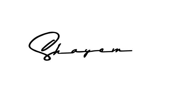 Make a beautiful signature design for name Shayem. With this signature (Asem Kandis PERSONAL USE) style, you can create a handwritten signature for free. Shayem signature style 9 images and pictures png