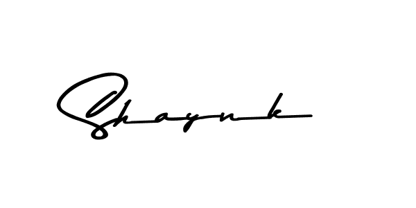 Design your own signature with our free online signature maker. With this signature software, you can create a handwritten (Asem Kandis PERSONAL USE) signature for name Shaynk. Shaynk signature style 9 images and pictures png
