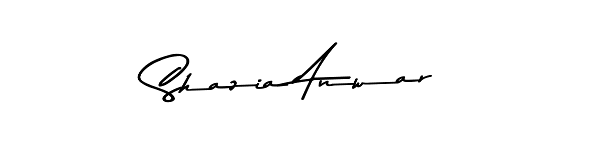 Shazia Anwar stylish signature style. Best Handwritten Sign (Asem Kandis PERSONAL USE) for my name. Handwritten Signature Collection Ideas for my name Shazia Anwar. Shazia Anwar signature style 9 images and pictures png