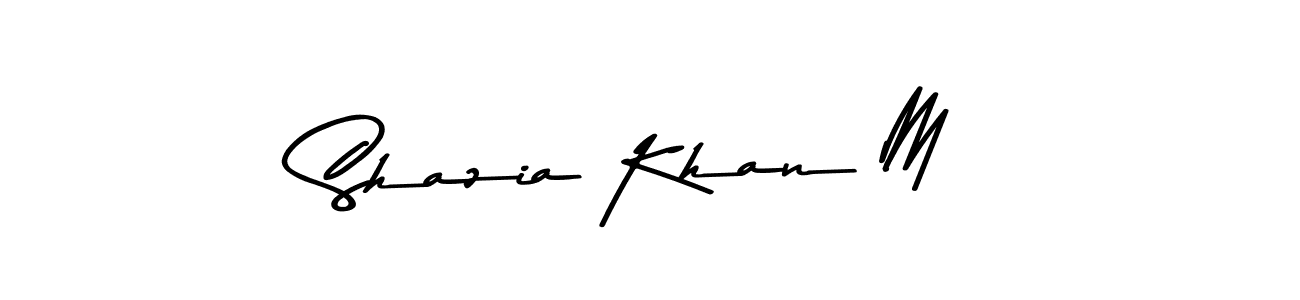 You can use this online signature creator to create a handwritten signature for the name Shazia Khan M. This is the best online autograph maker. Shazia Khan M signature style 9 images and pictures png