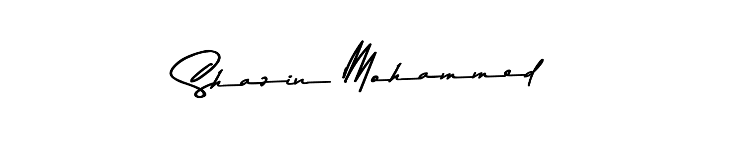 Make a beautiful signature design for name Shazin Mohammed. Use this online signature maker to create a handwritten signature for free. Shazin Mohammed signature style 9 images and pictures png