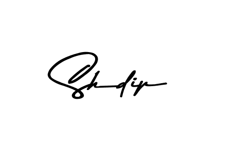 Make a beautiful signature design for name Shdip. With this signature (Asem Kandis PERSONAL USE) style, you can create a handwritten signature for free. Shdip signature style 9 images and pictures png